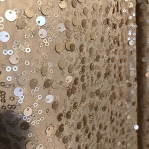 David’s Bridal Gold Maxi Bridesmaids/Evening Dress